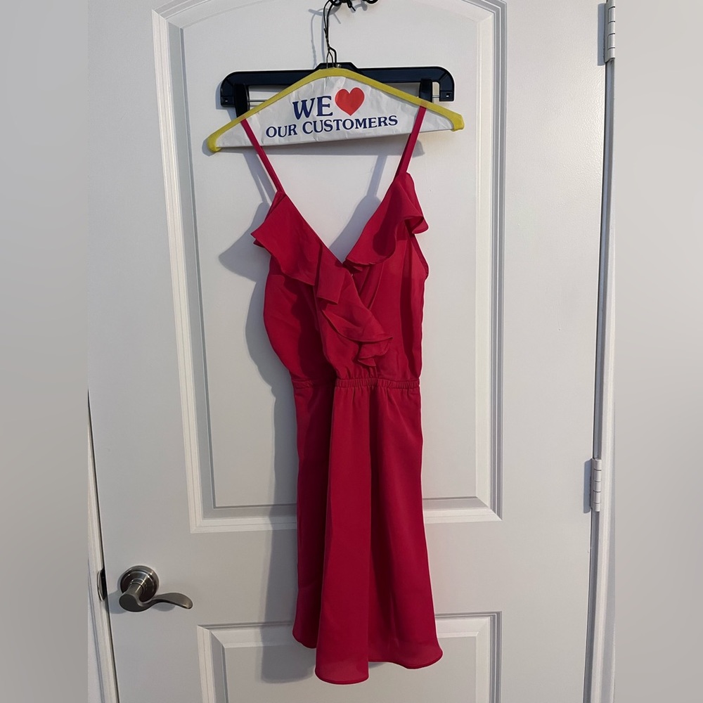 BCBG pink dress size small
